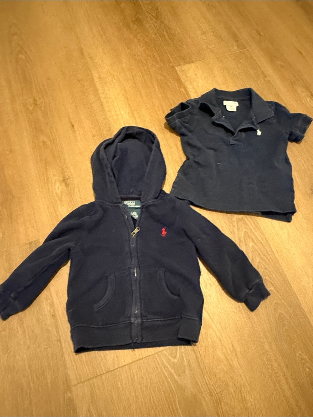 Ralph Lauren Kids Hoodie and Polo Shirt Set